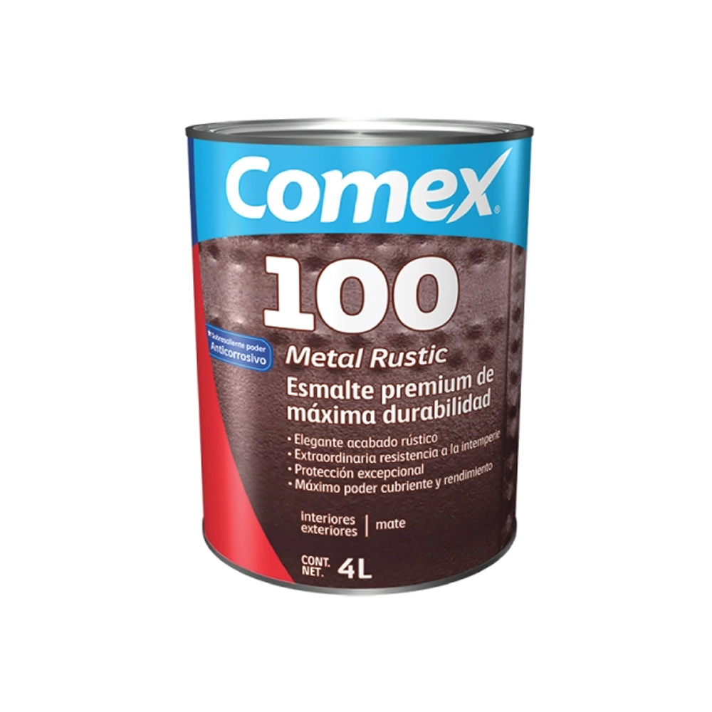 COMEX 100 METAL RUSTIC VIVID 4L 401229 – Importaciones Vega